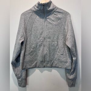 Danskin‎ Womens Gray Zip up Sweatshirt size Medium